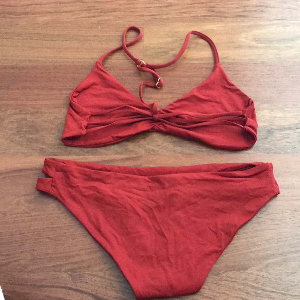 L*Space red bikini